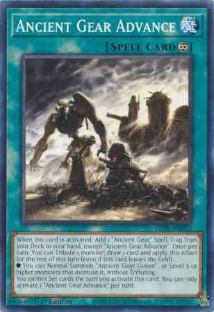 Yu-Gi-Oh! Ancient Gear Advance - LEDE-EN055 - Common - 1st Edition