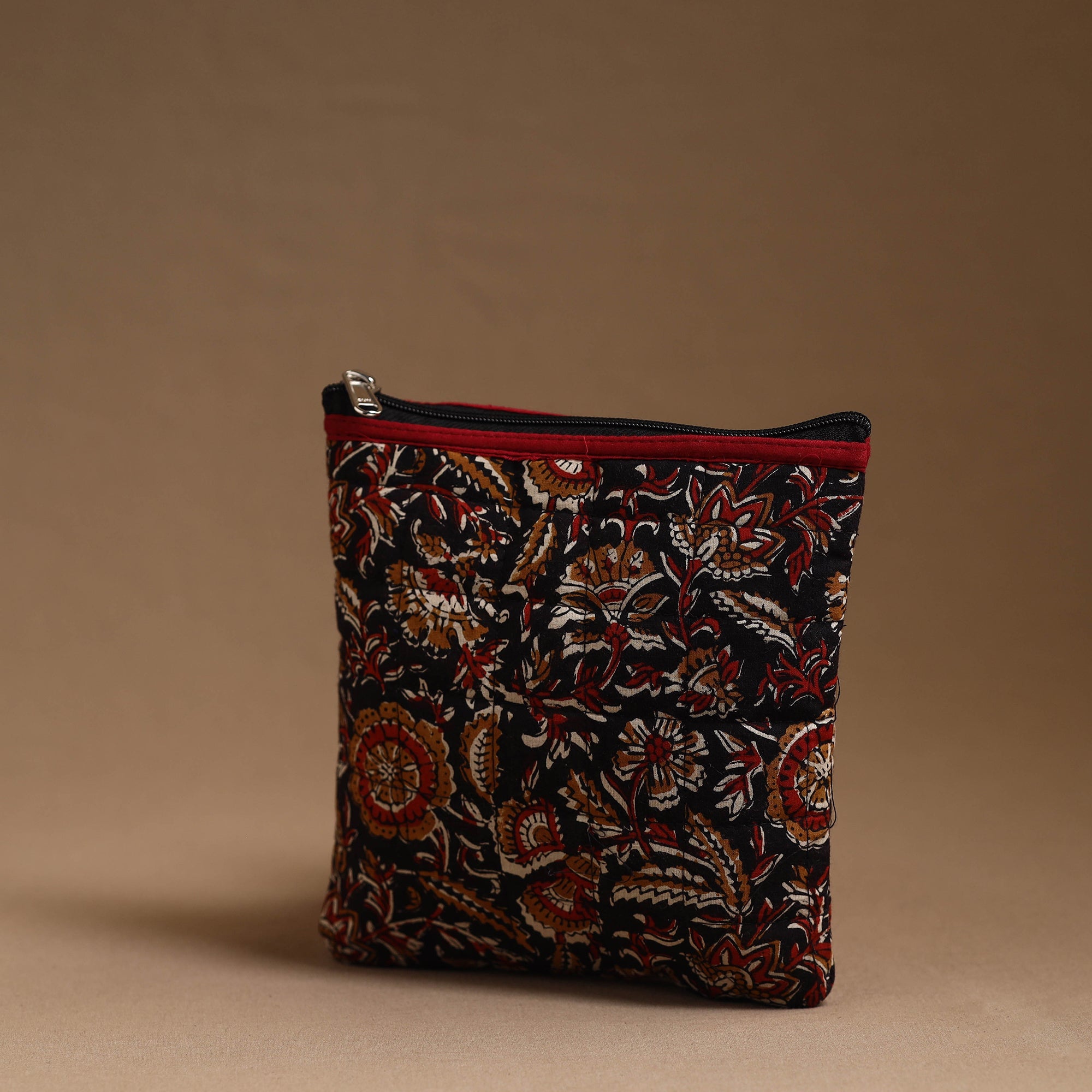 NOORI BAZAR Black - Handmade Quilted Cotton Utility Pouch 04 - view 2
