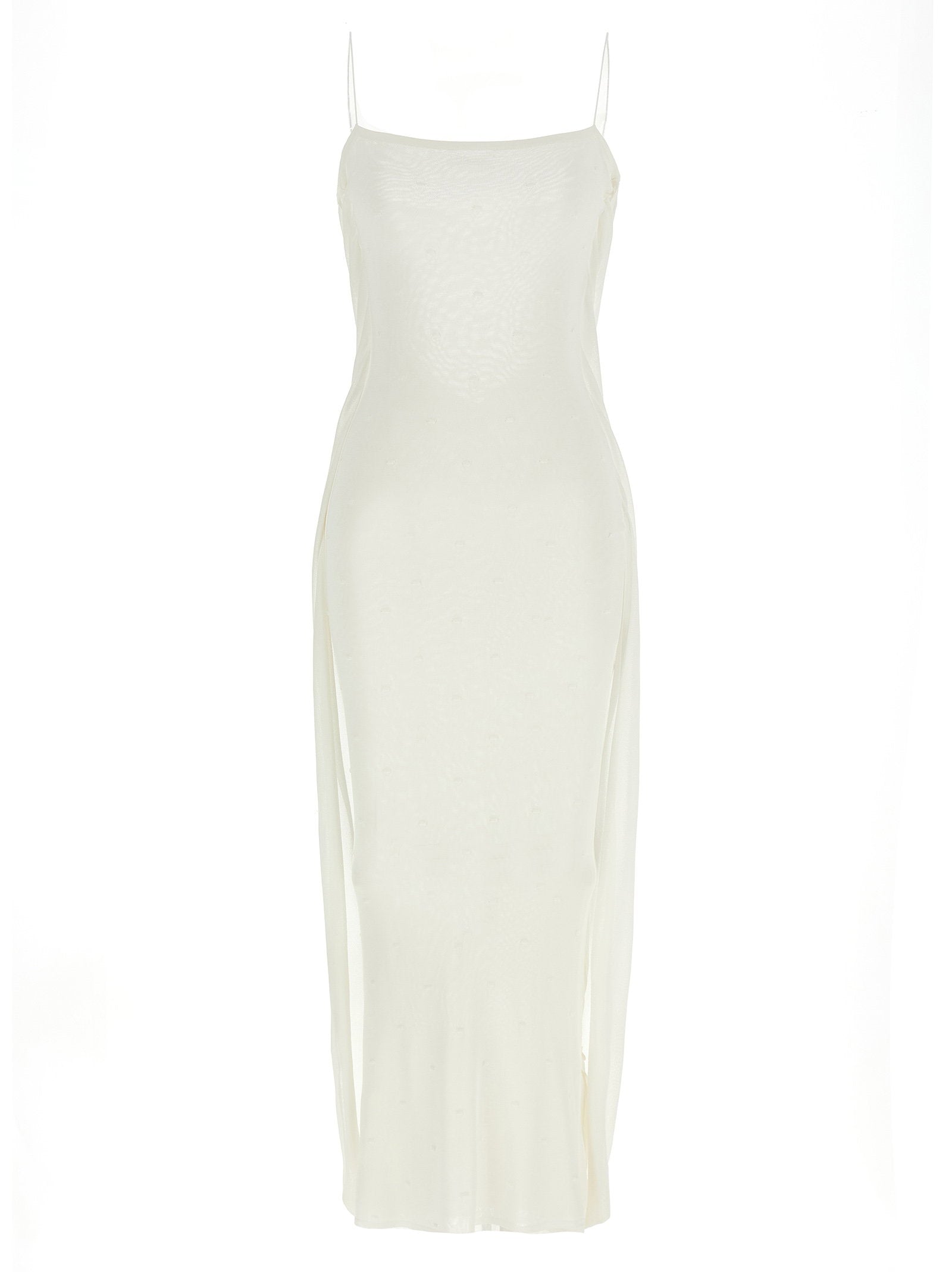 Jacquemus La Robe Maille Plumetis Dress – 100% viscose