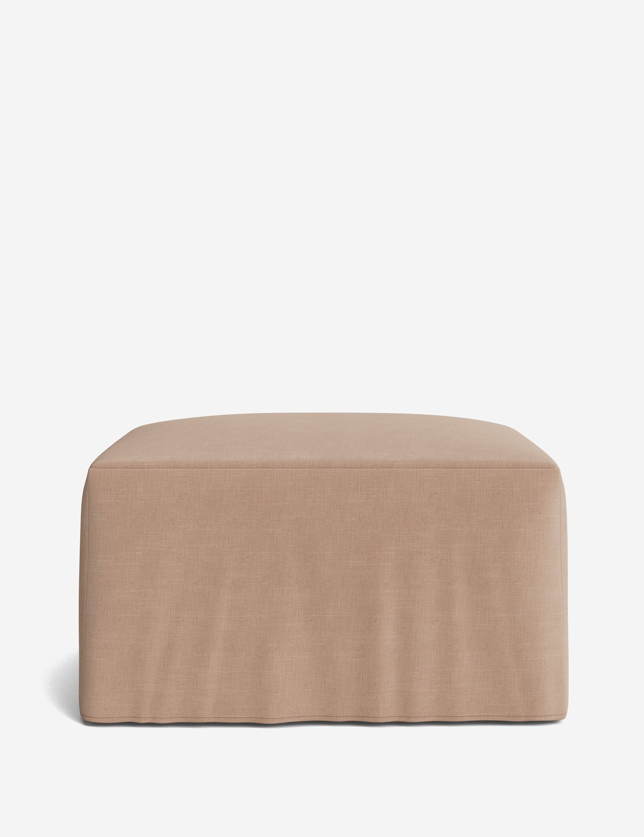 Lulu and Georgia Portola Slipcover Ottoman - view 103