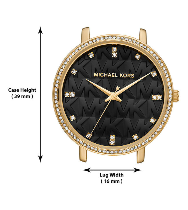 Michael Kors Pyper Black Dial Women 39mm - view 3