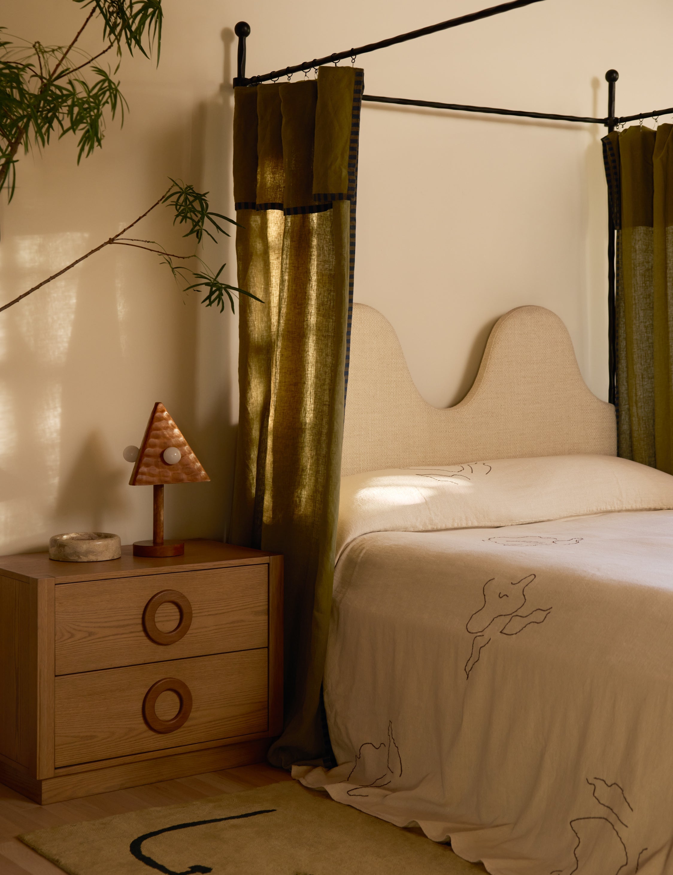 Lulu and Georgia Wick Nightstand – Natural - view 3