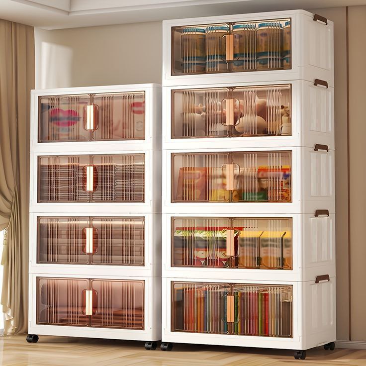 Catterton Large Foldable Storage Cabinet Boxes {High Quality}????️