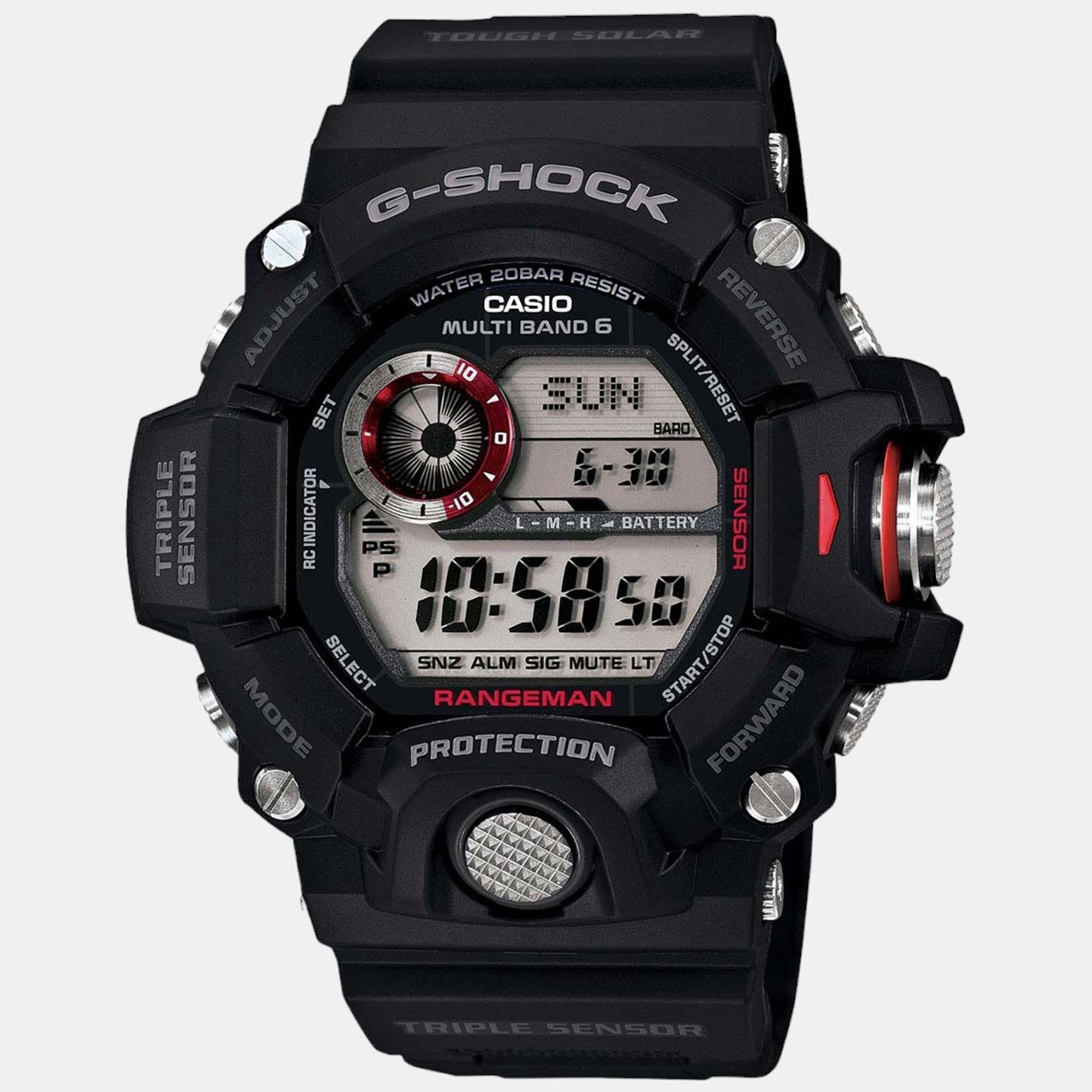 Casio G-Shock Men Quartz Black Dial Digital Resin Watch G485 - view 2