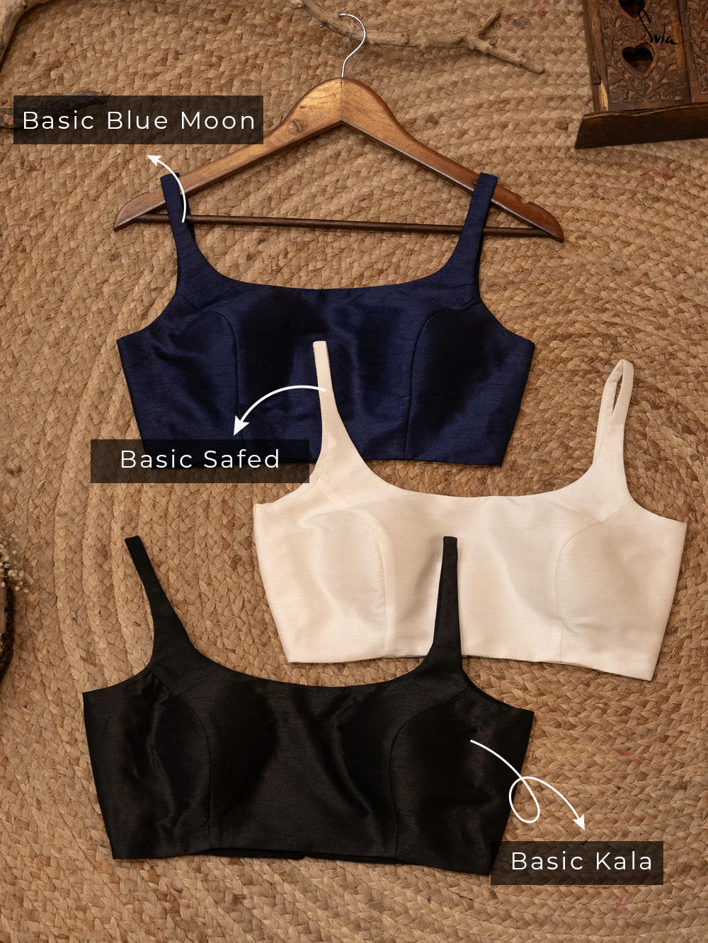 Basic kala basic – suta.in Basic Kala + Basic Safed + Basic Blue Moon