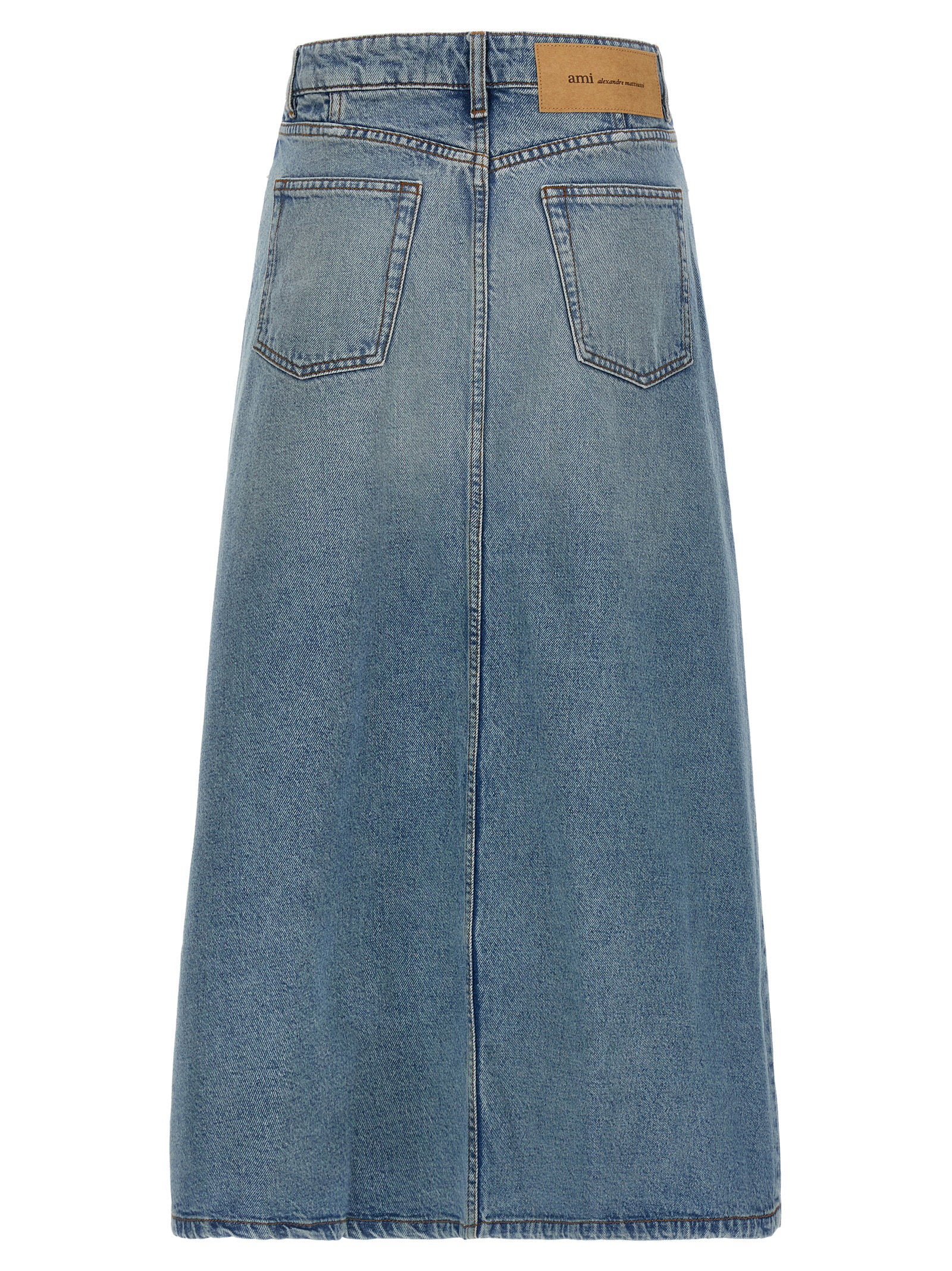 Ami Paris Trapeze Skirt – 100% cotton - view 2