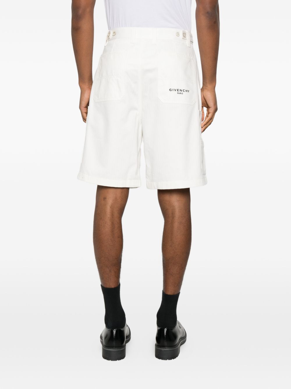 Givenchy Denim cargo shorts – 100% Cotton - view 2
