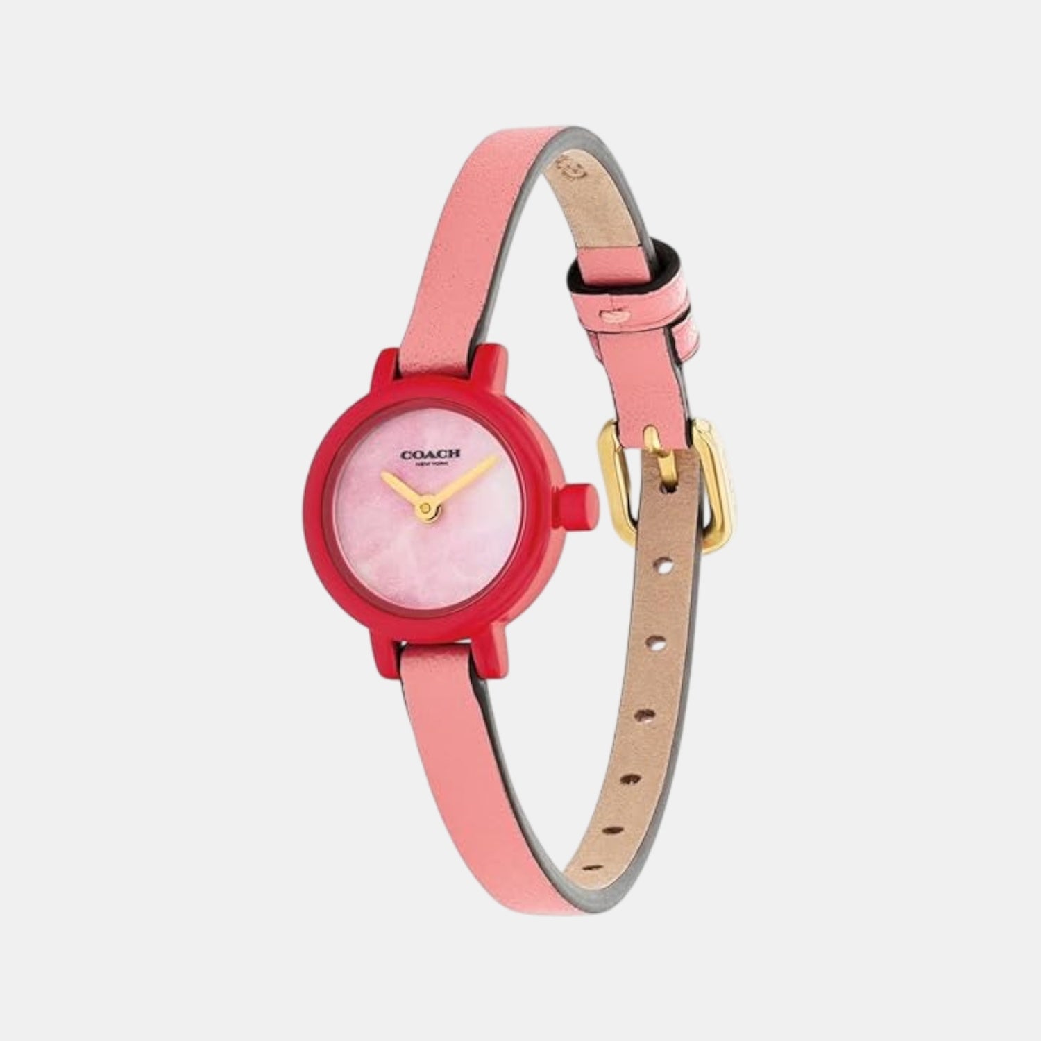 Coach Gracie Women Quartz Pink Dial Analog Calf Watch 14503991 - view 2