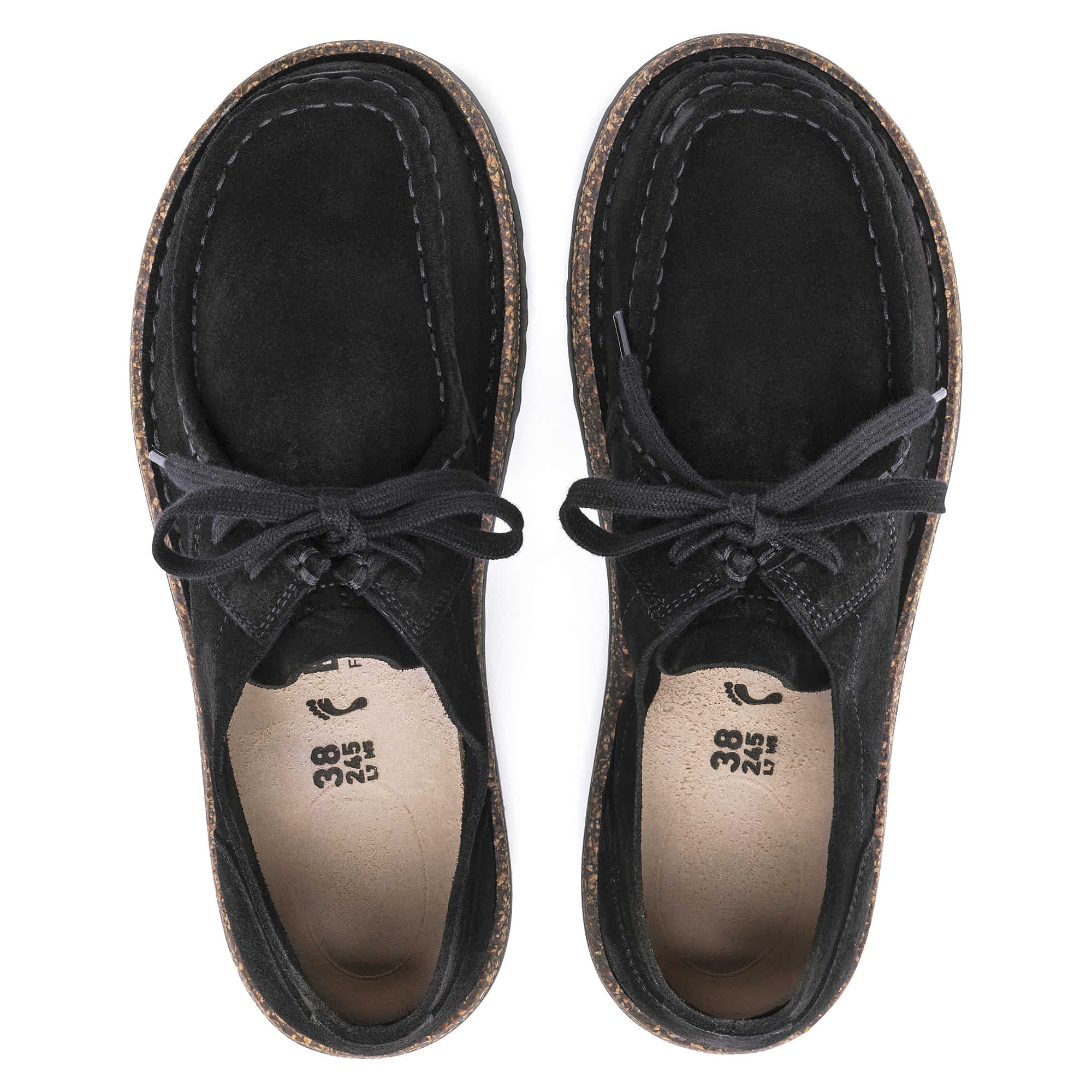 Birkenstock Pasadena III Suede Leather – Black Black - view 2
