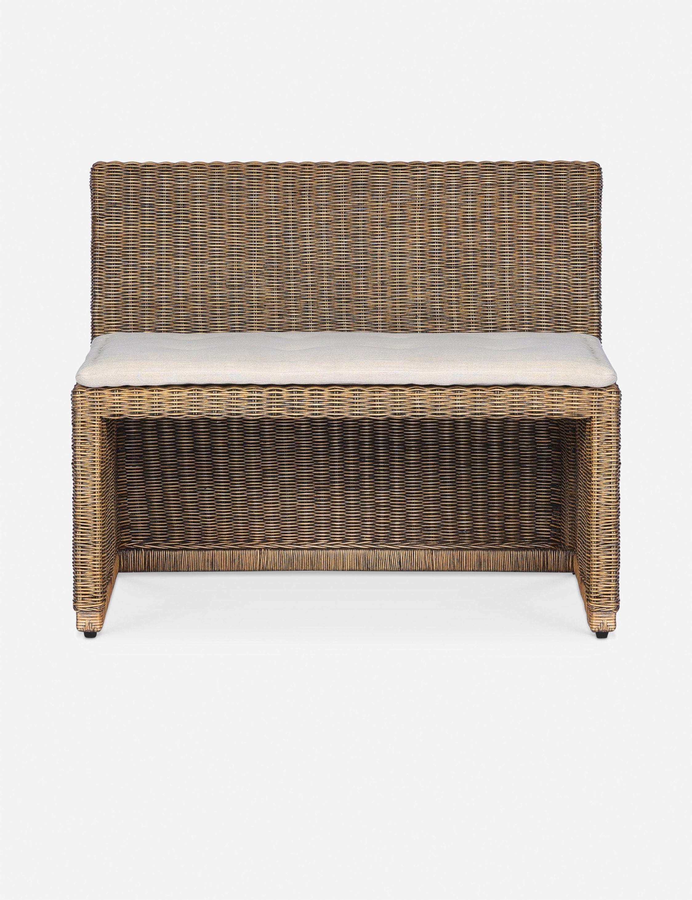 Lulu and Georgia Senna Dining Bench by Amber Lewis x Four Hands