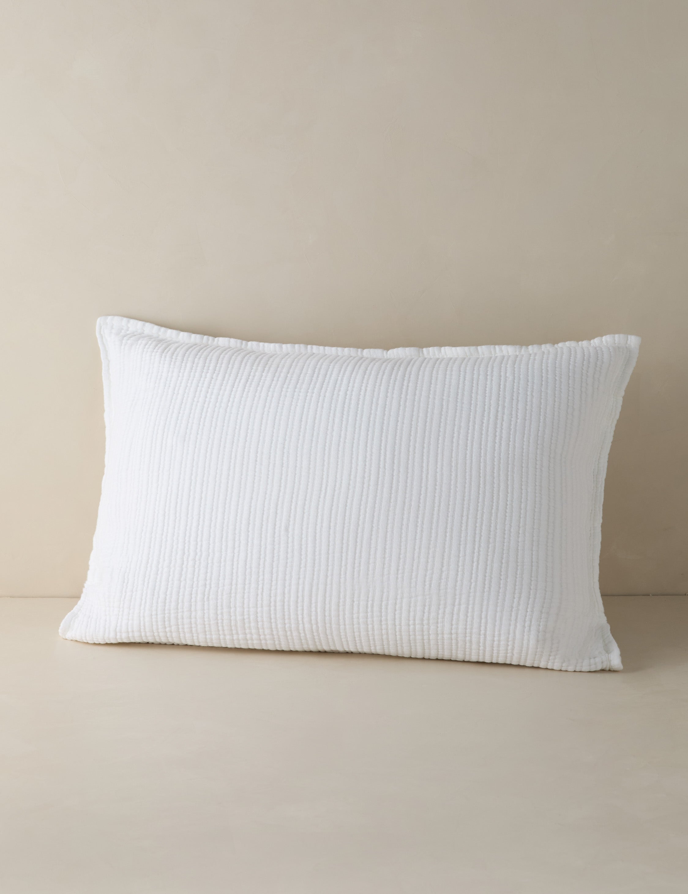 Lulu and Georgia Chatham Cotton Matelasse Sham by Pom Pom at Home - view 2
