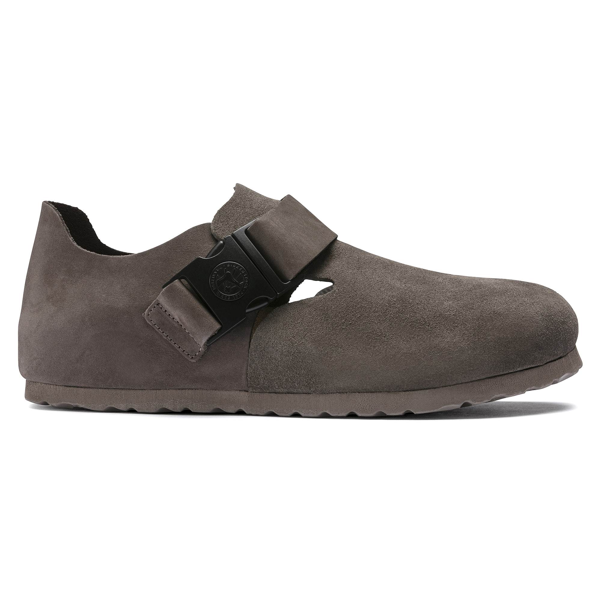 Birkenstock London Tech Suede Leather – Gray Gray/Gunmetal - view 4