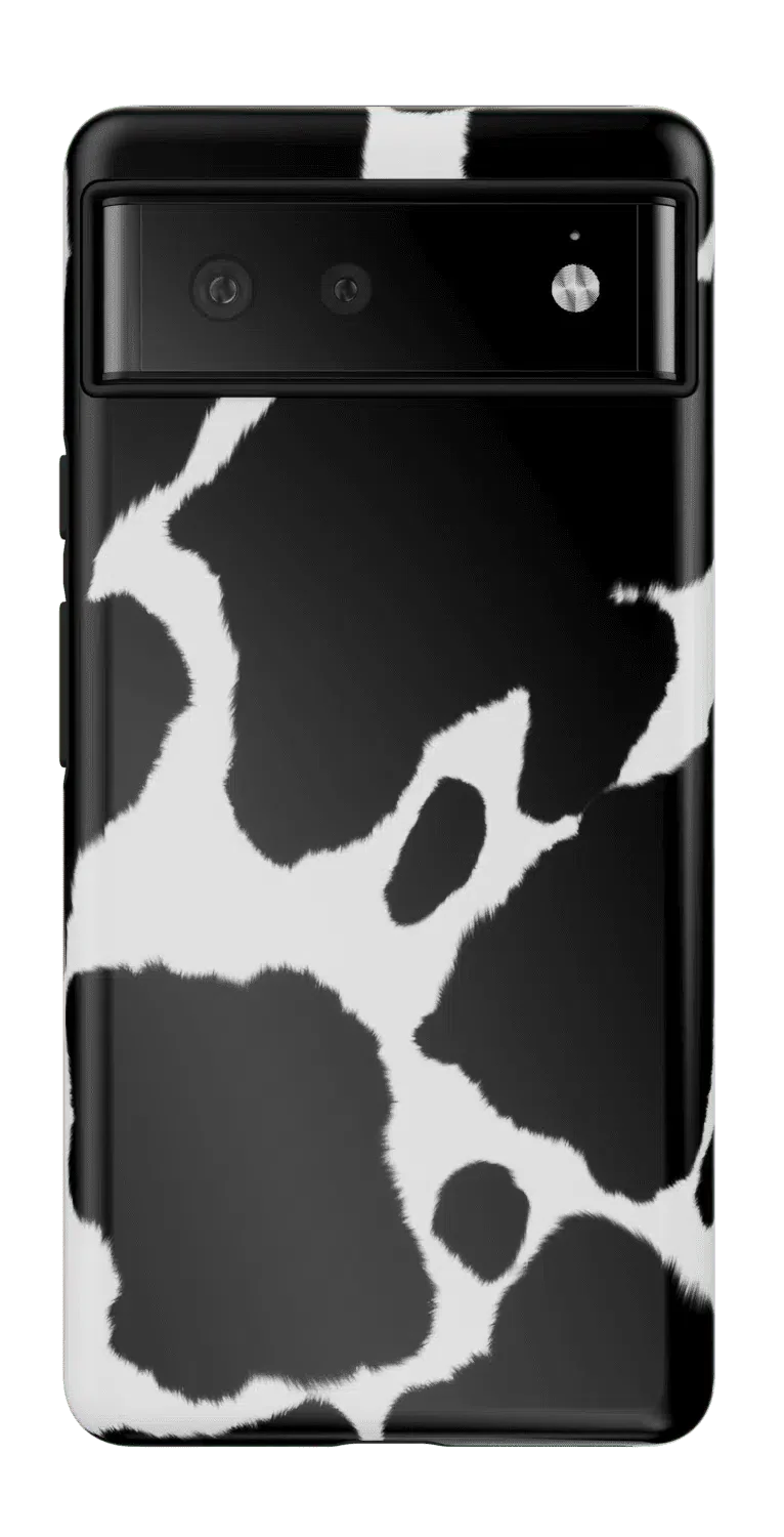 Casetry Current MOOd | Cow Print Google Pixel Case
