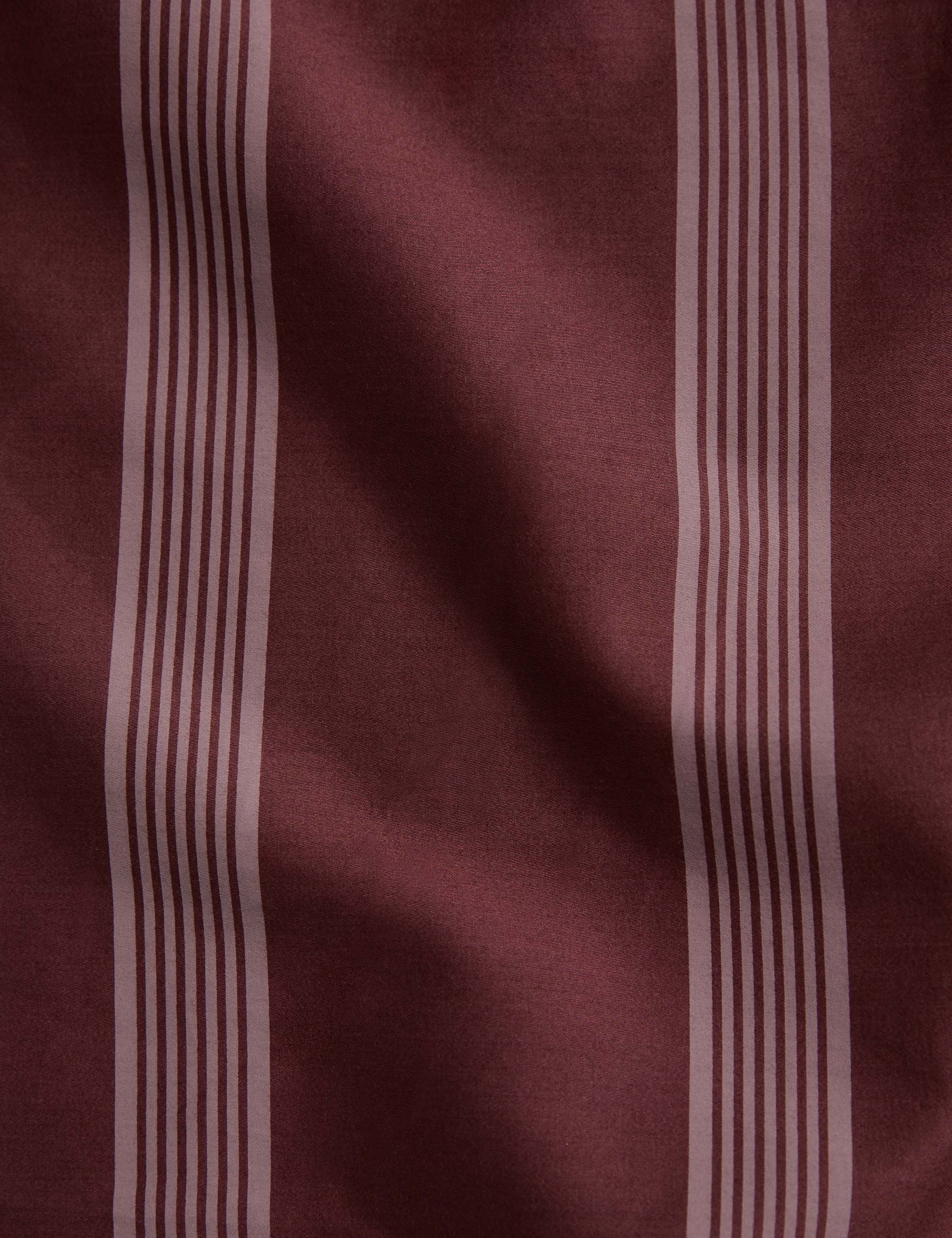 Lulu and Georgia Hemsley Striped Cotton Sateen Duvet Cover - view 2