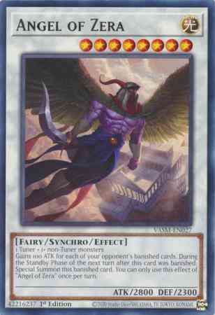 Yu-Gi-Oh! Angel of Zera - VASM-EN027 - Rare - 1st Edition