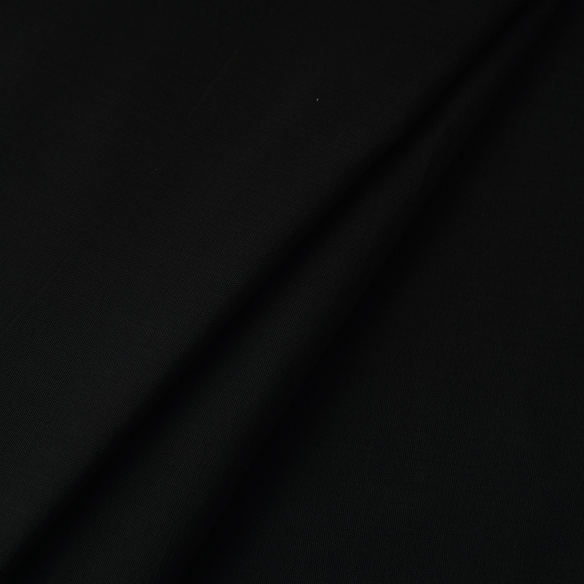 AHA VASTRA HANDLOOM Black - Jhiri Handloom Cotton Plain Fabric 01 - view 2