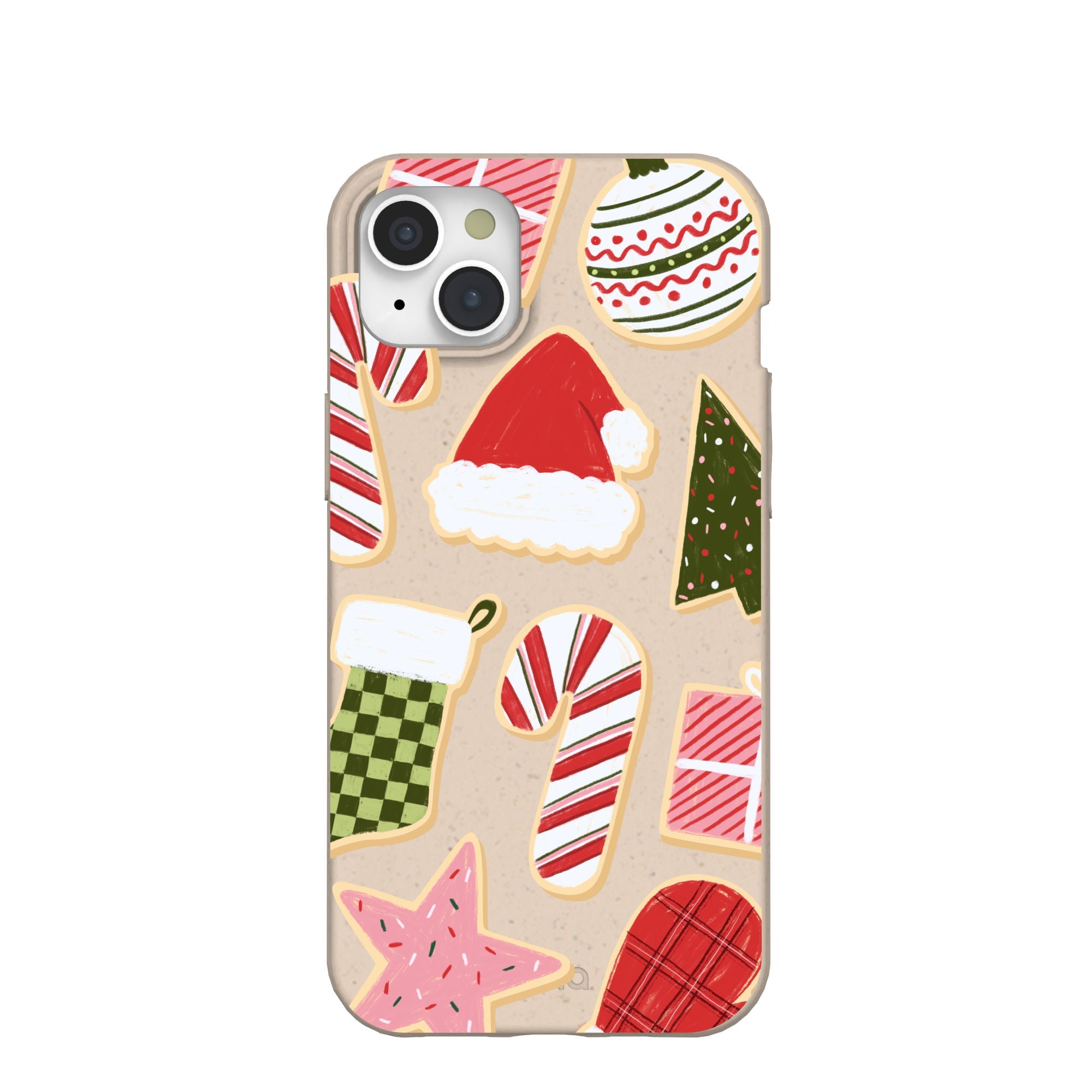 Pela Case Seashell Festive Cookies iPhone 15 Plus Case