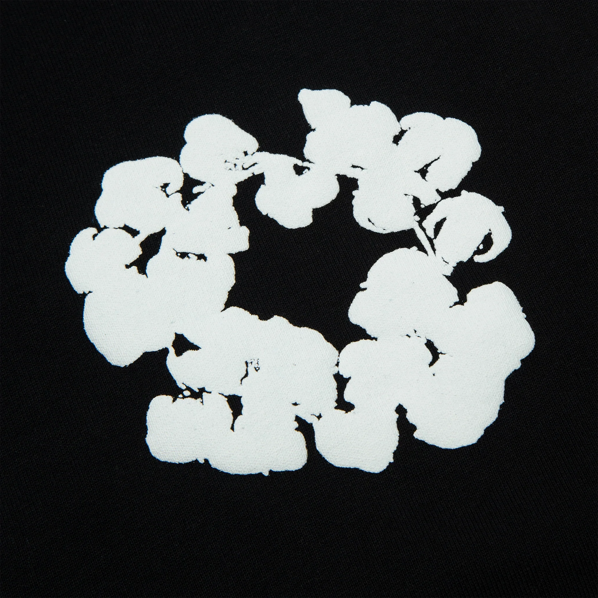 Denim Tears The Cotton Wreath Long-Sleeve Black T Shirt - view 3