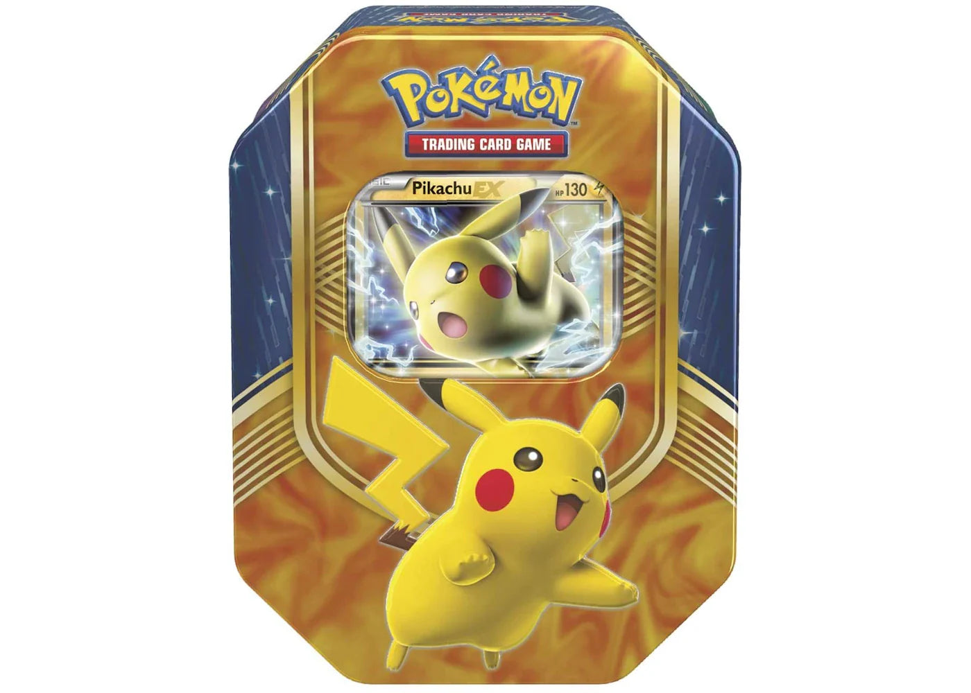 Pokémon 2016 Pokemon TCG Battle Heart Tin Pikachu EX