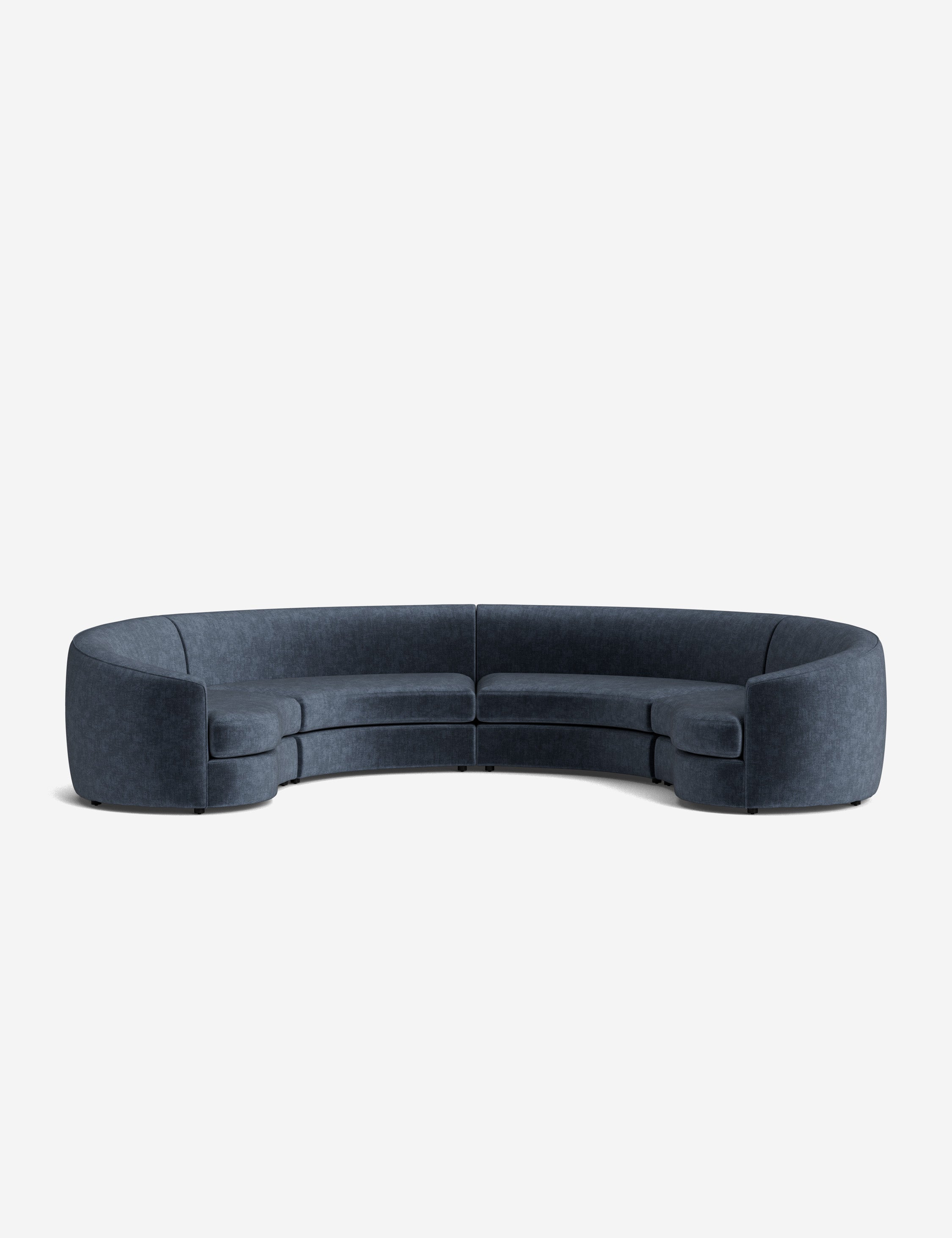 Lulu and Georgia Imada Modular Curved Sectional Sofa - view 26