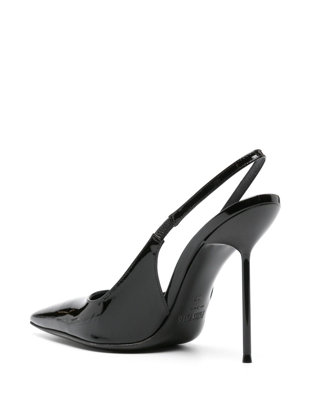 Paris Texas With Heel BLACK - view 2