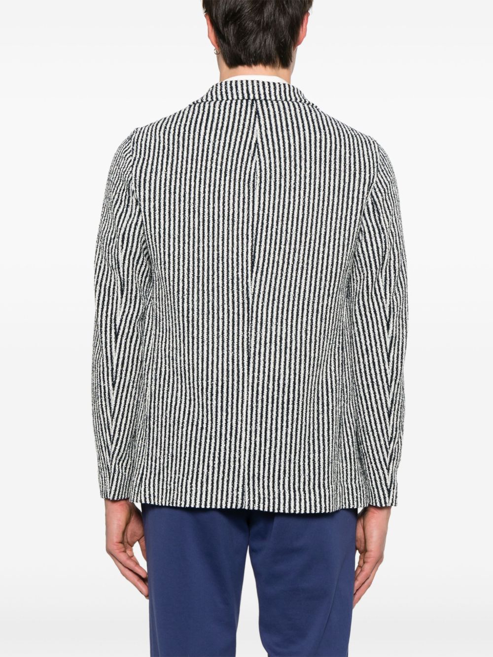 Circolo 1901 Striped cotton jacket – Cotton 75% Polyester 25% - view 3