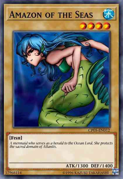 Amazon seas – Yu-Gi-Oh! Amazon of the Seas - CP05-EN012 - Common - Unlimited