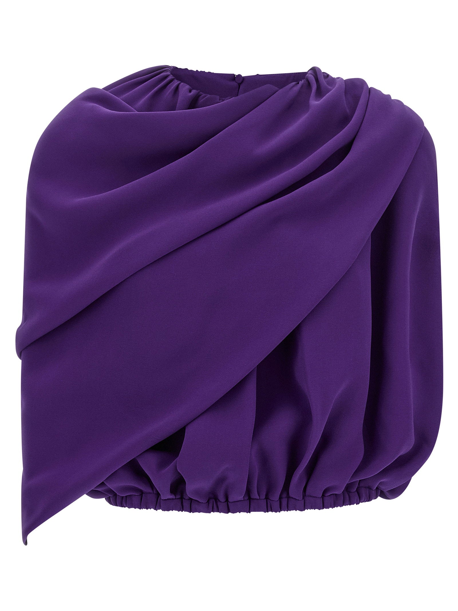 Balenciaga t-shirts – Balenciaga Cape Top – 100% silk