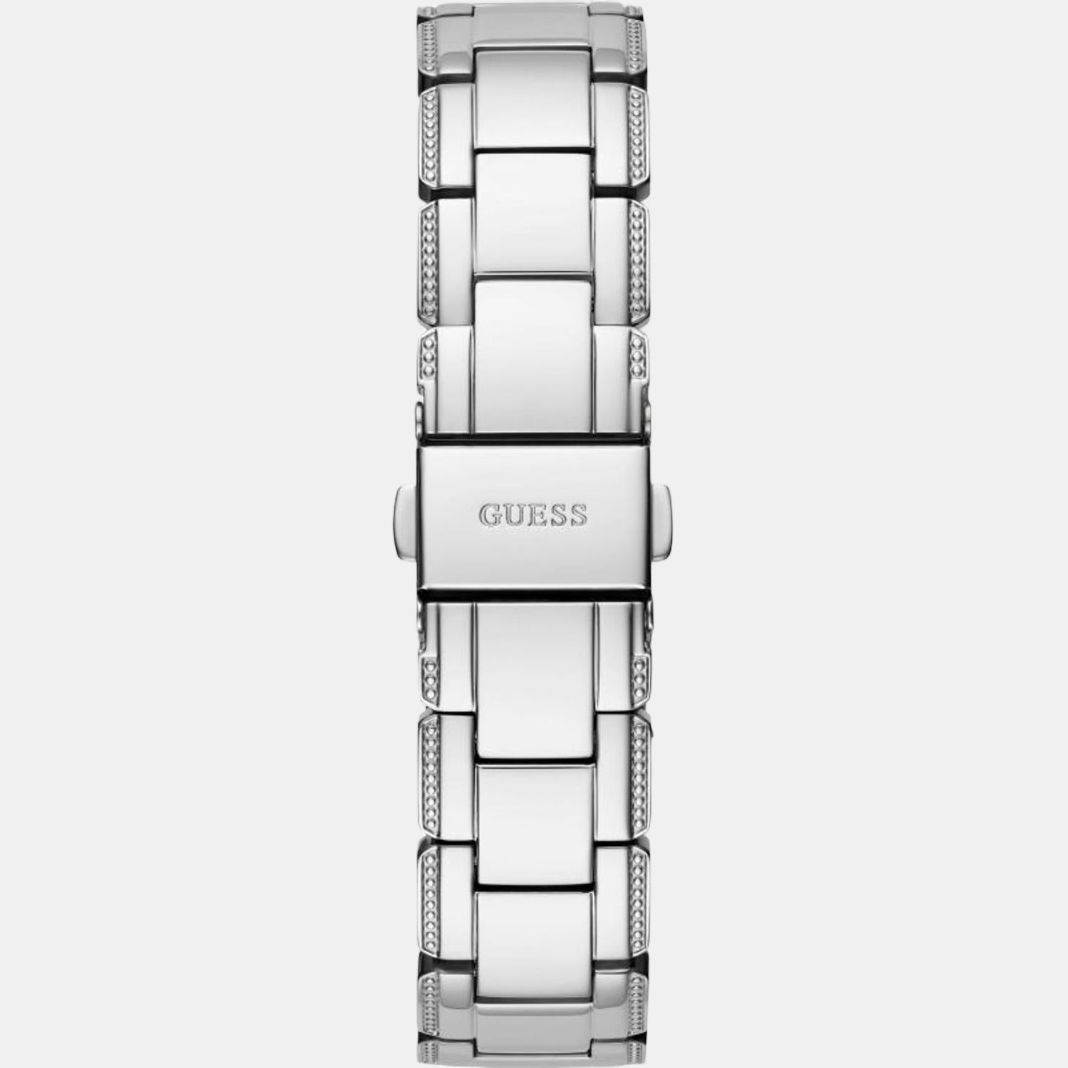 Guess Crystal Clear Women Quartz Silver Dial Analog Stainless Steel Watch GW0470L1 - view 2