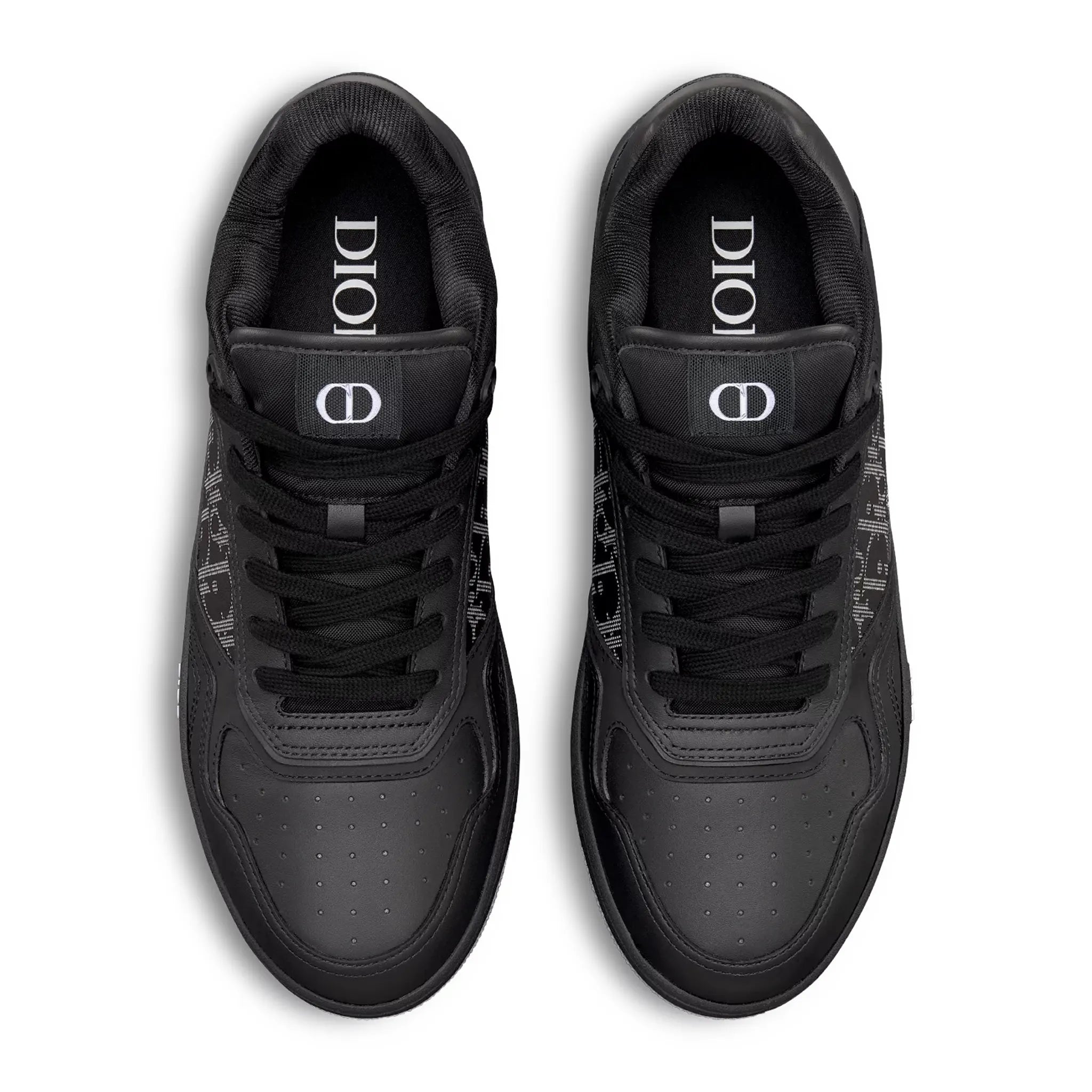 Dior B27 Uptown Black Smooth Calfskin Sneaker - view 3