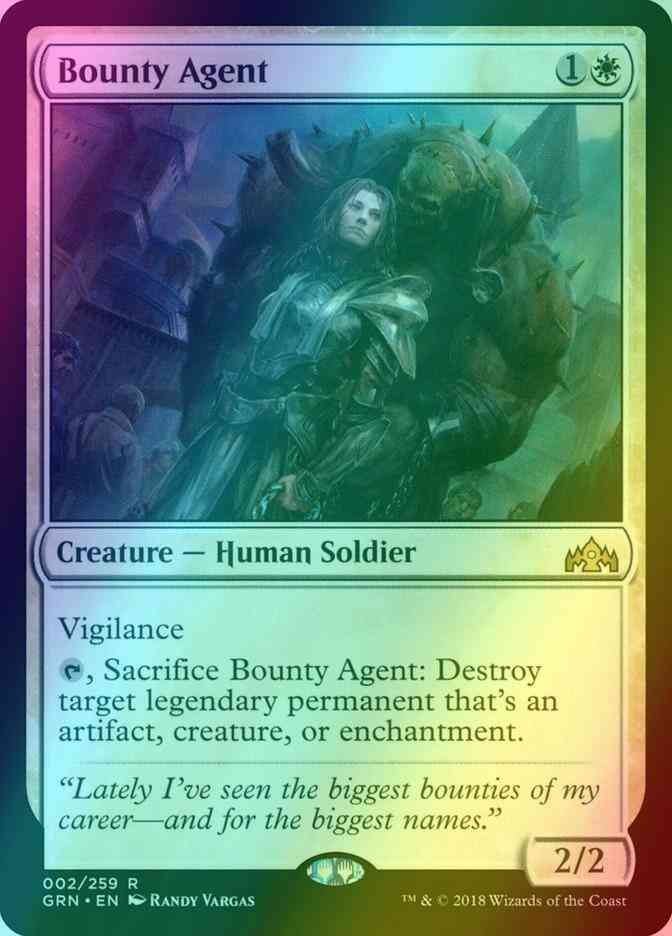 Bounty agent 2 – Magic Bounty Agent [2] [Guilds of Ravnica] [Foil]