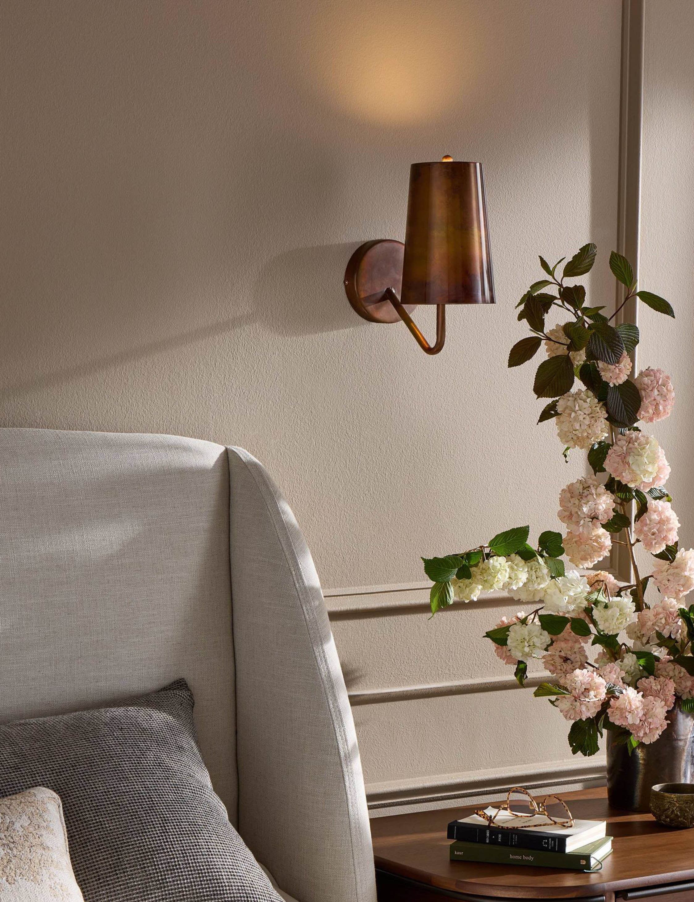 Lulu and Georgia Bucquet Sconce – Iridescent Acid Wash - view 2