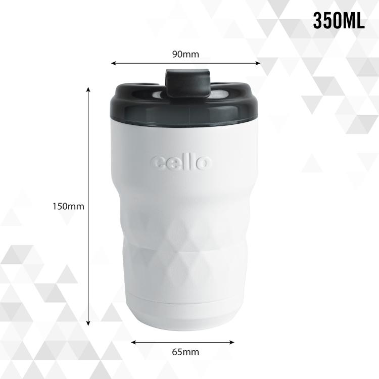 Cello Nomad Flask, Insulated Travel Mug, 350ml - view 8