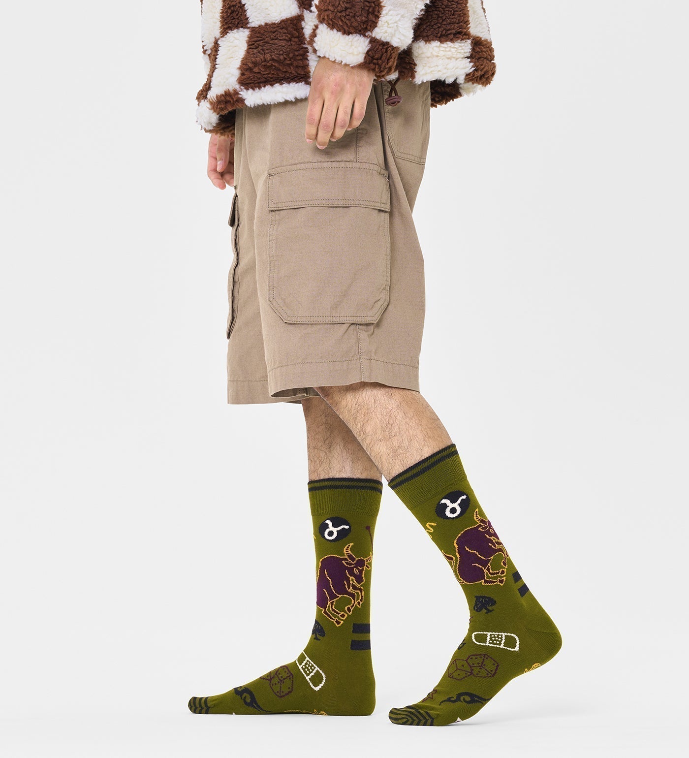 Happy Socks Unisex Taurus Crew Length Socks for Women and Men - view 2