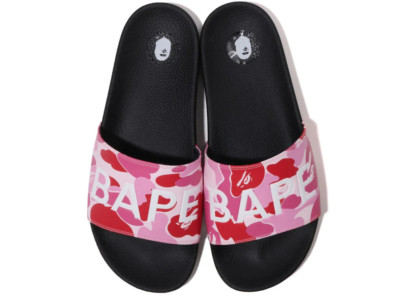 Yeezy A Bathing Ape ABC Camo Slide Pink (2023)