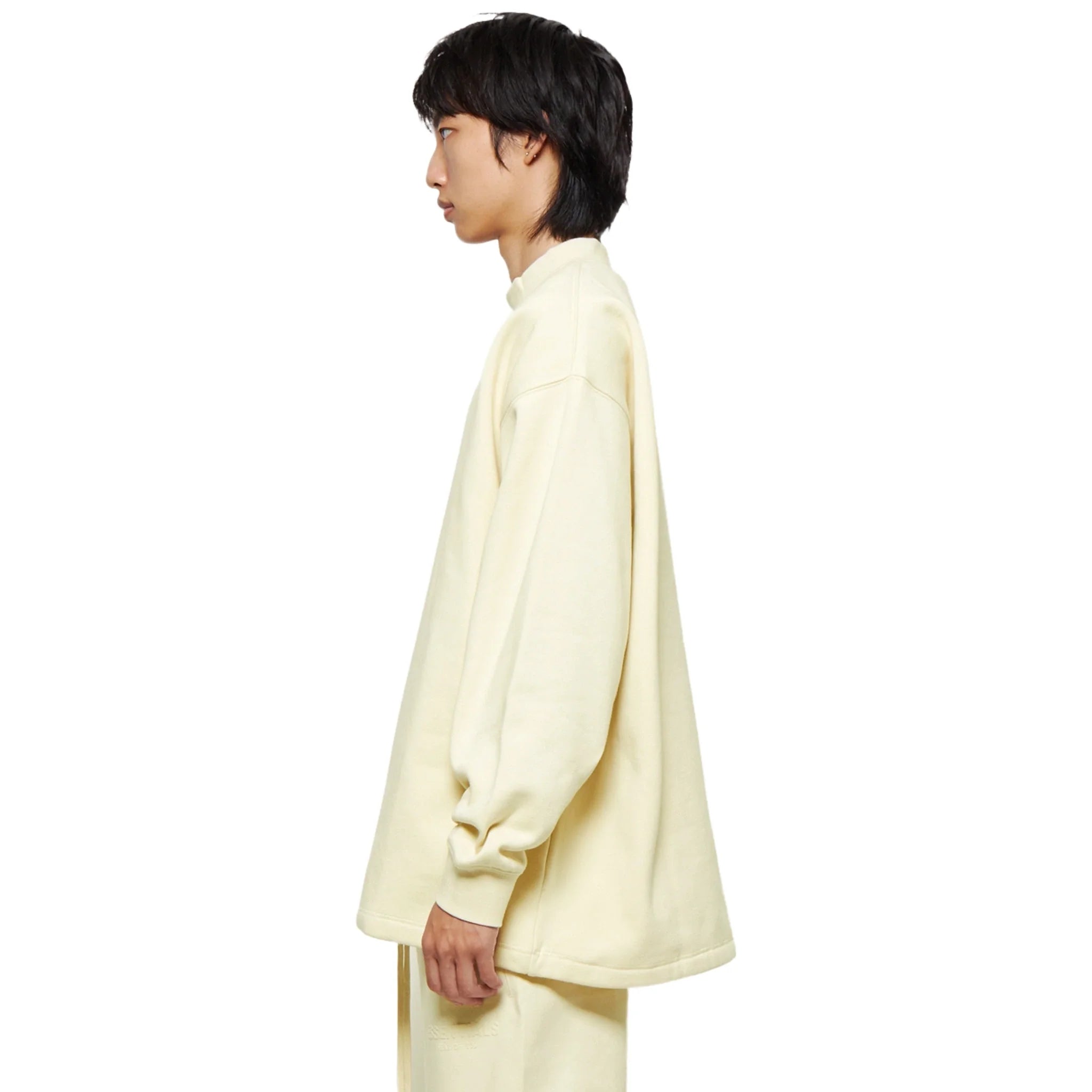 Fear Of God Essentials Relaxed Egg Shell Crewneck (FW22) - view 4