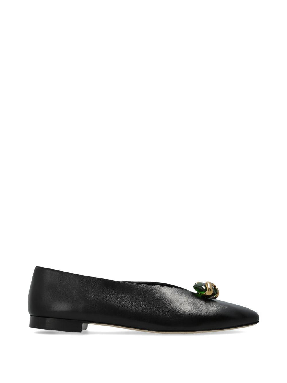 JIMMY CHOO Flat shoes BLACK – 100% Lamb