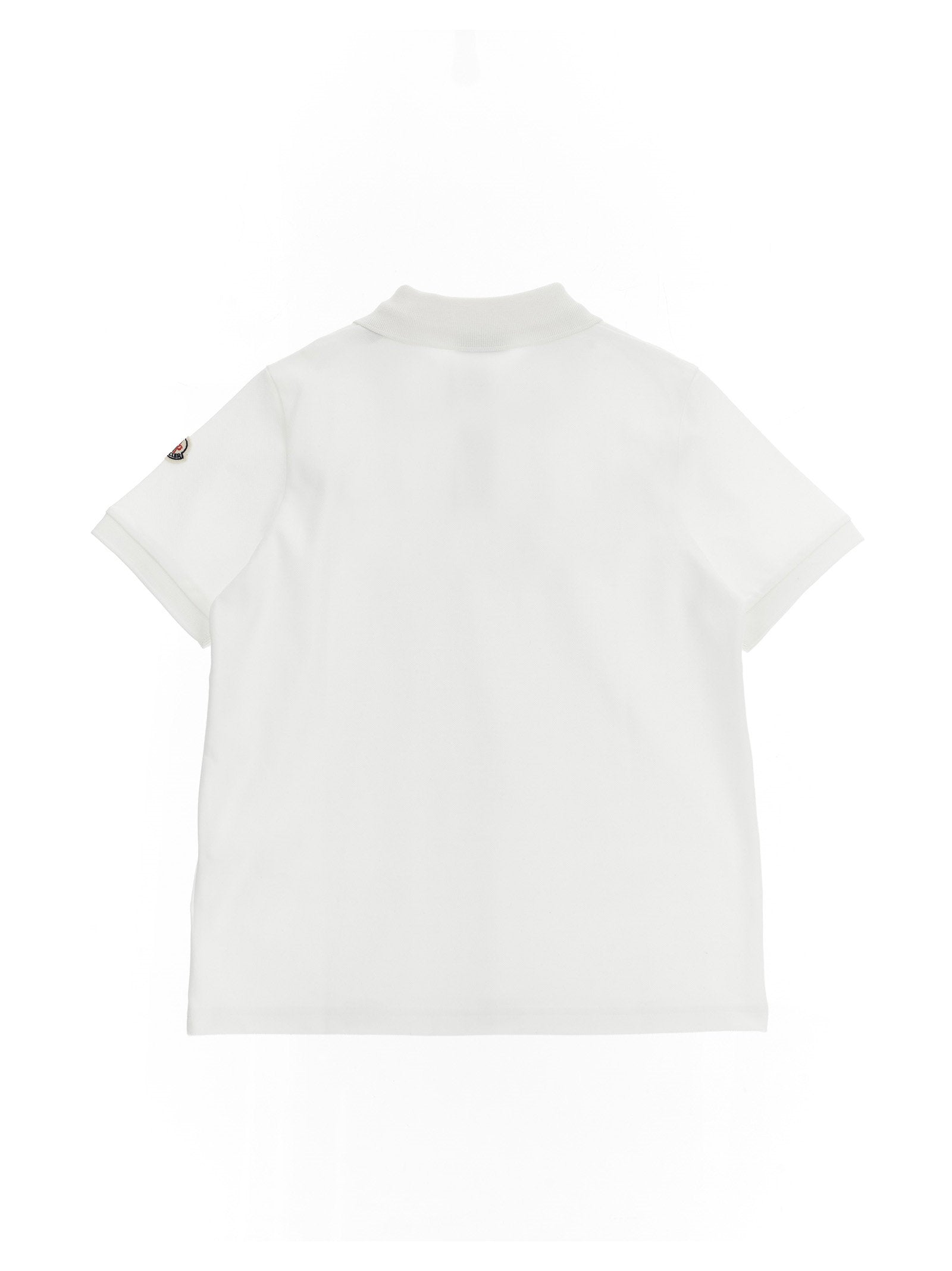 Moncler Enfant Logo Polo Shirt – 100% cotton - view 2