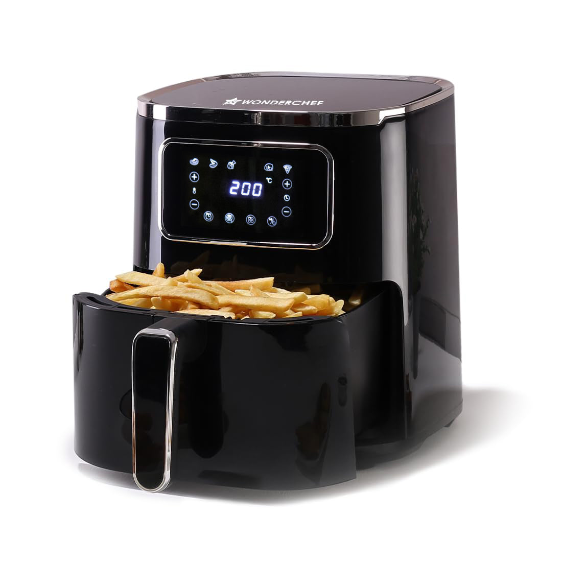 Wonderchef Platinum Digital Air Fryer | 5L | Rapid Air Technology