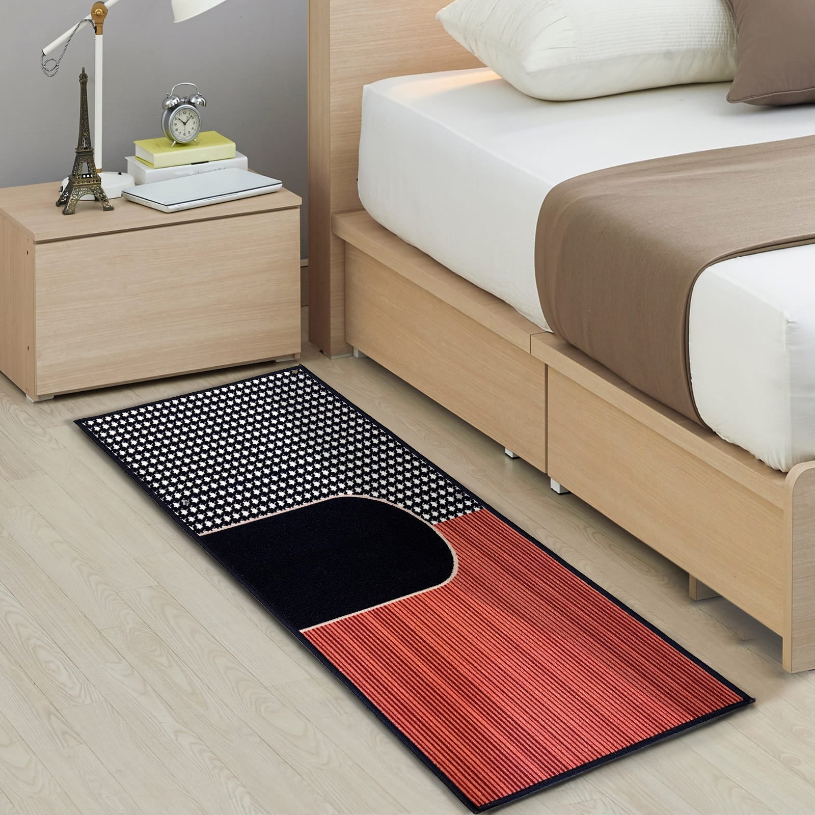 Urban Space Home Furnishing 3D Digital Printed Carpet, Rugs for Living Room , Bedroom , Rug with Anti Slip Backing - DR1027 - view 5