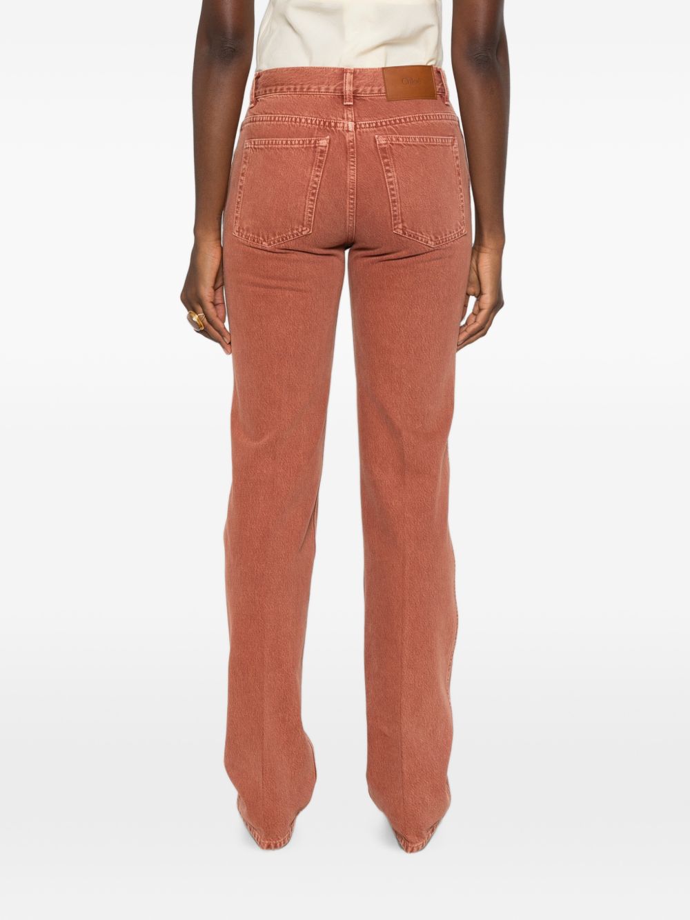Chloé Chloe Jeans – Calf Leather 100% - view 2