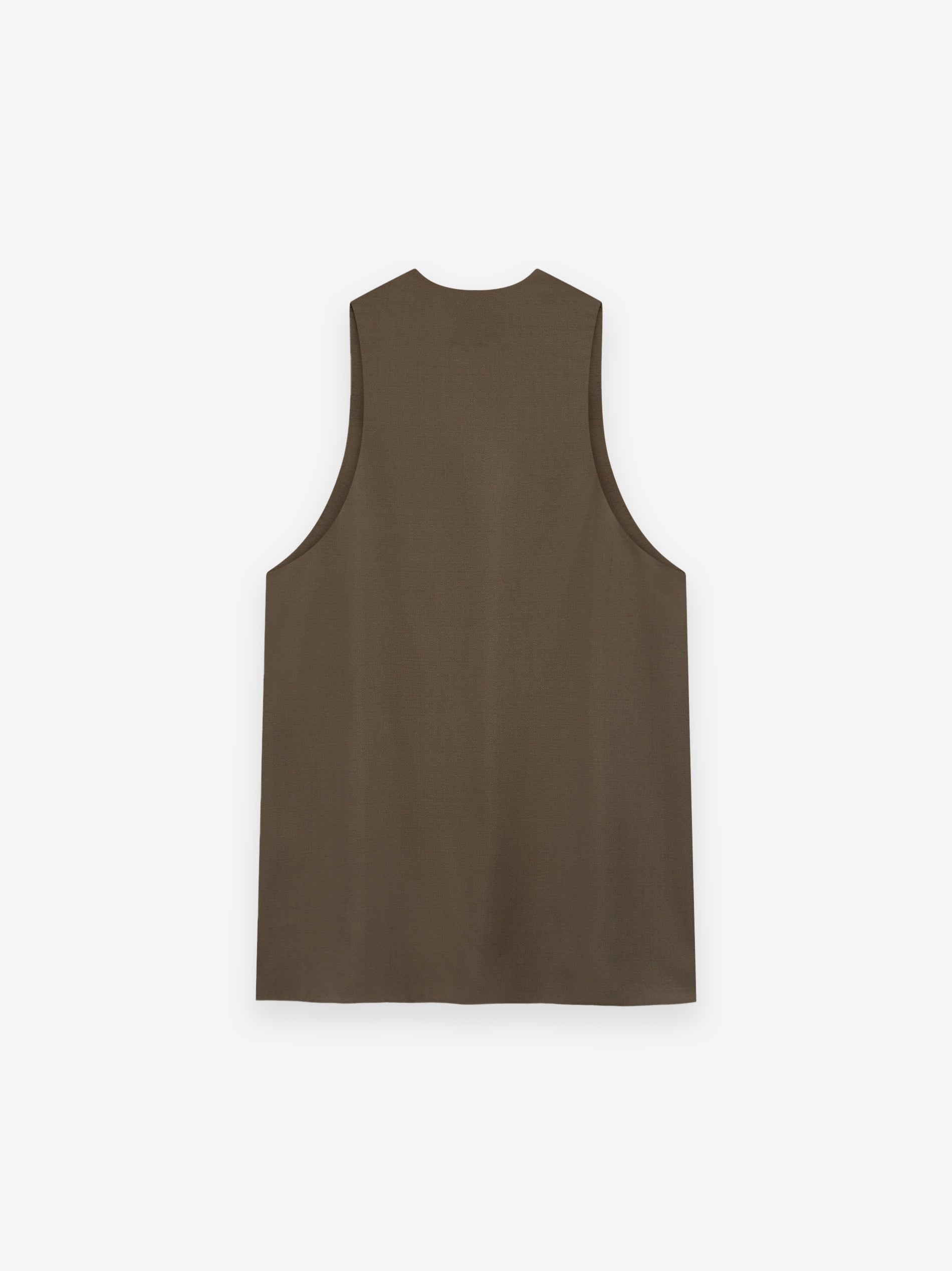 Fear of God Wool Double Layer Tank Top – Wood - view 2