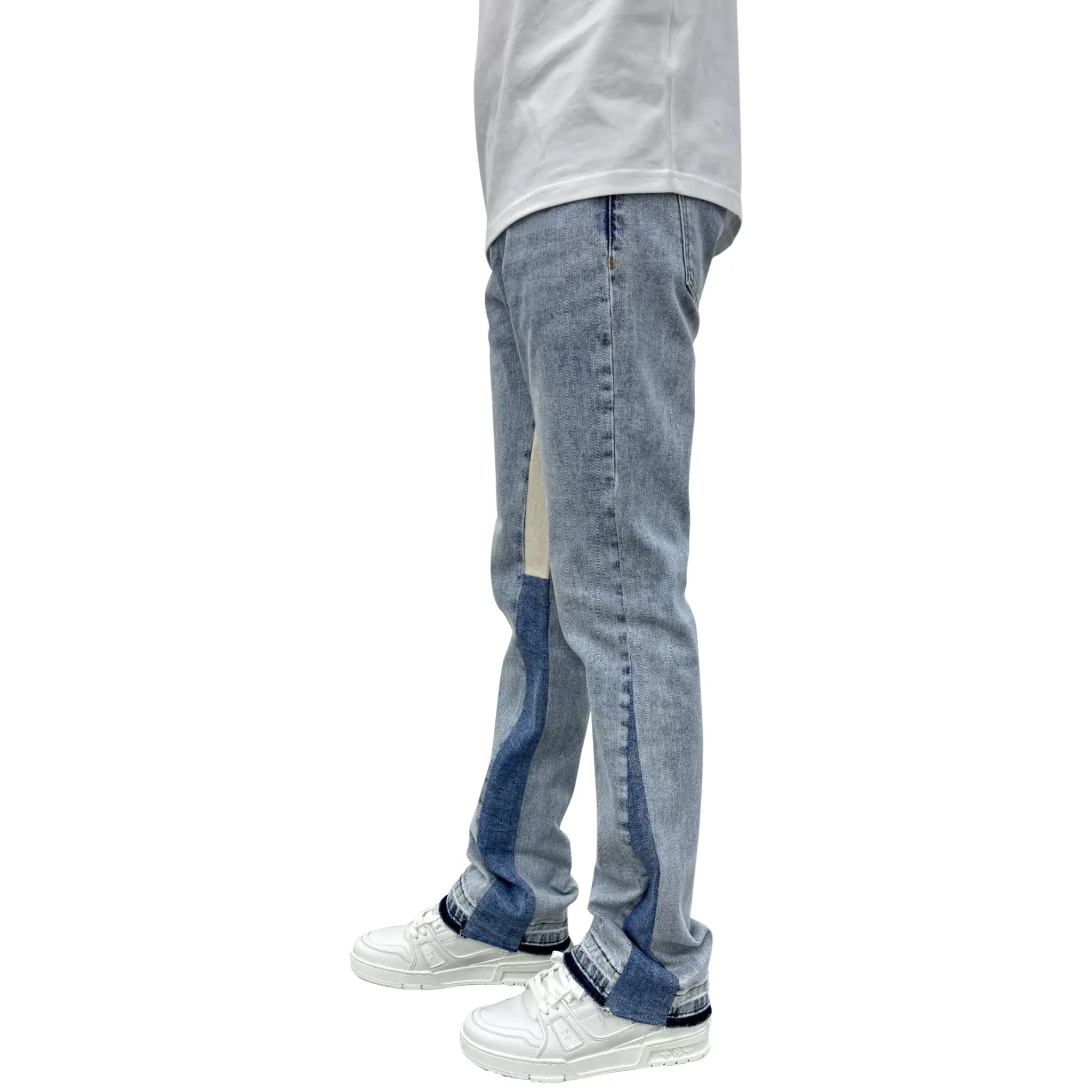 SIARR Flared Jeans Blue - view 3