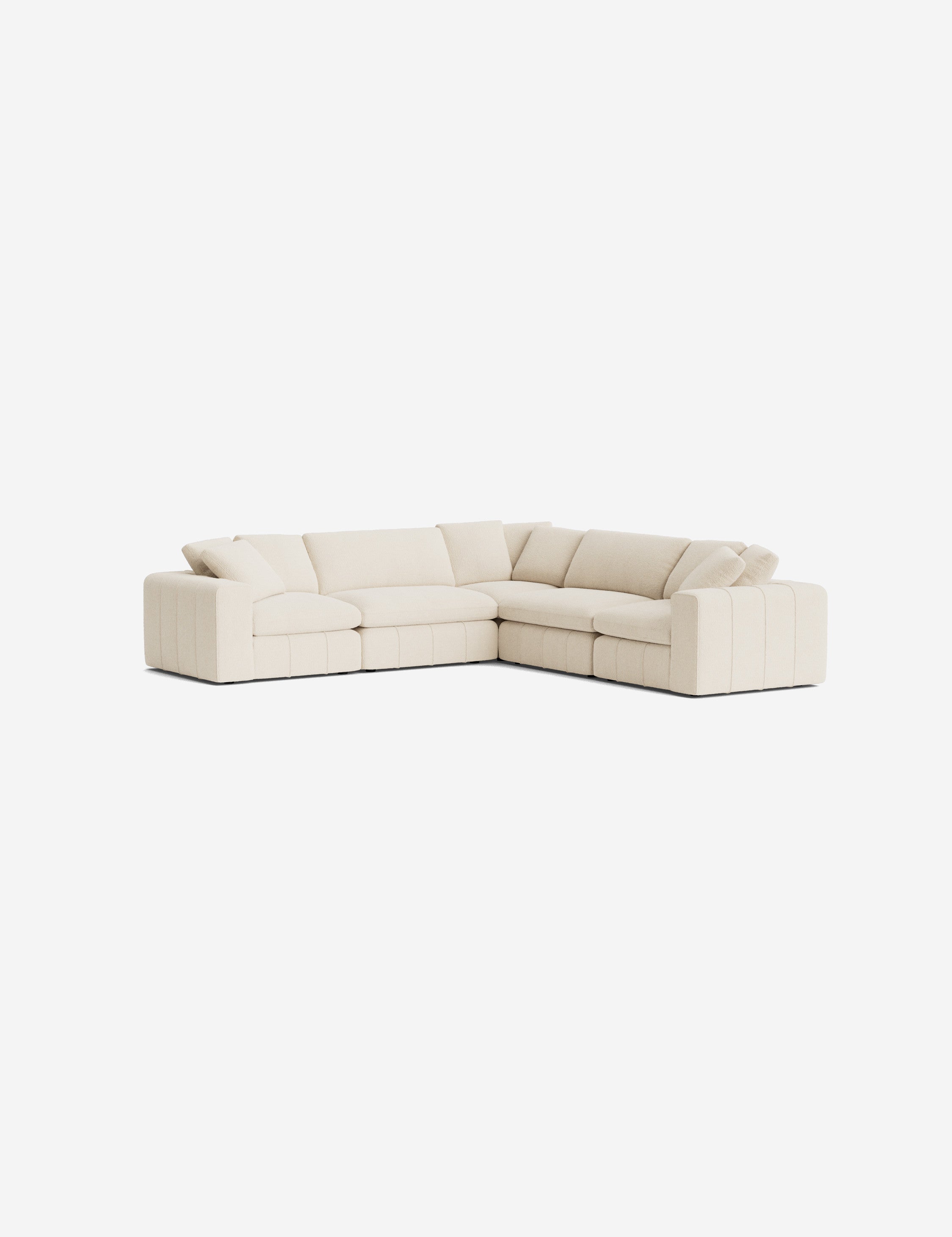 Lulu and Georgia Capella Modular Corner Sectional Sofa