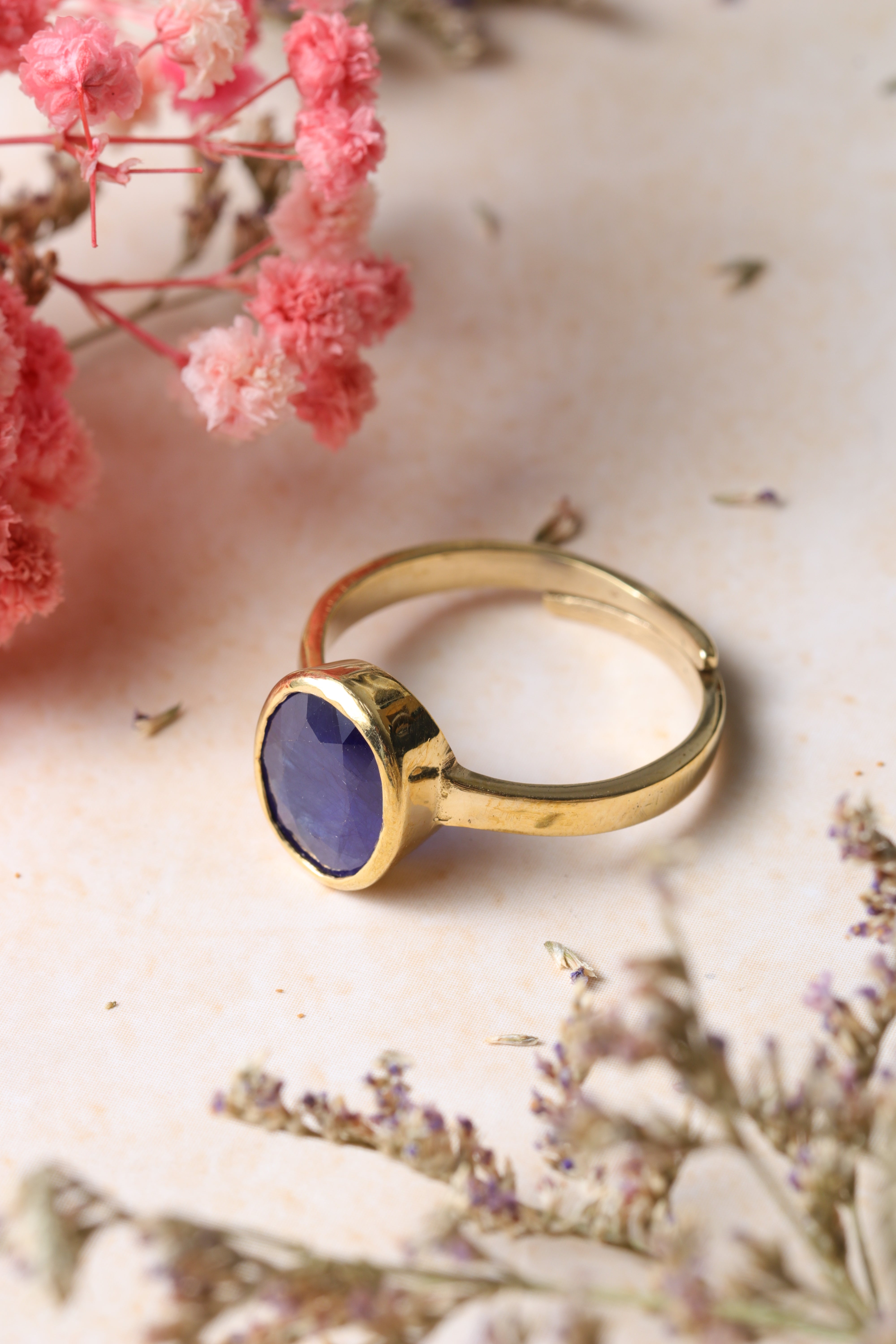 Studio Vaidik Neelam/ Blue Sapphire Ring 7.25 ratti - view 3