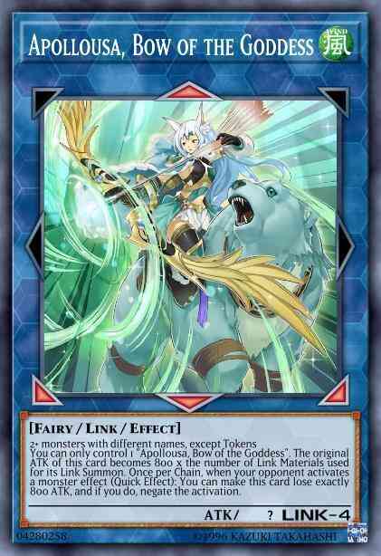 Apollousa bow – Yu-Gi-Oh! Apollousa, Bow of the Goddess - RIRA-EN048 - Secret Rare - Unlimited