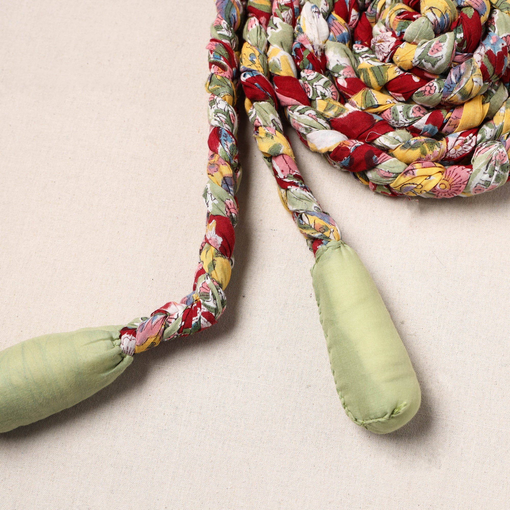 NOORI BAZAR Handmade Upcycled Fabric Skipping Rope 15 - view 3