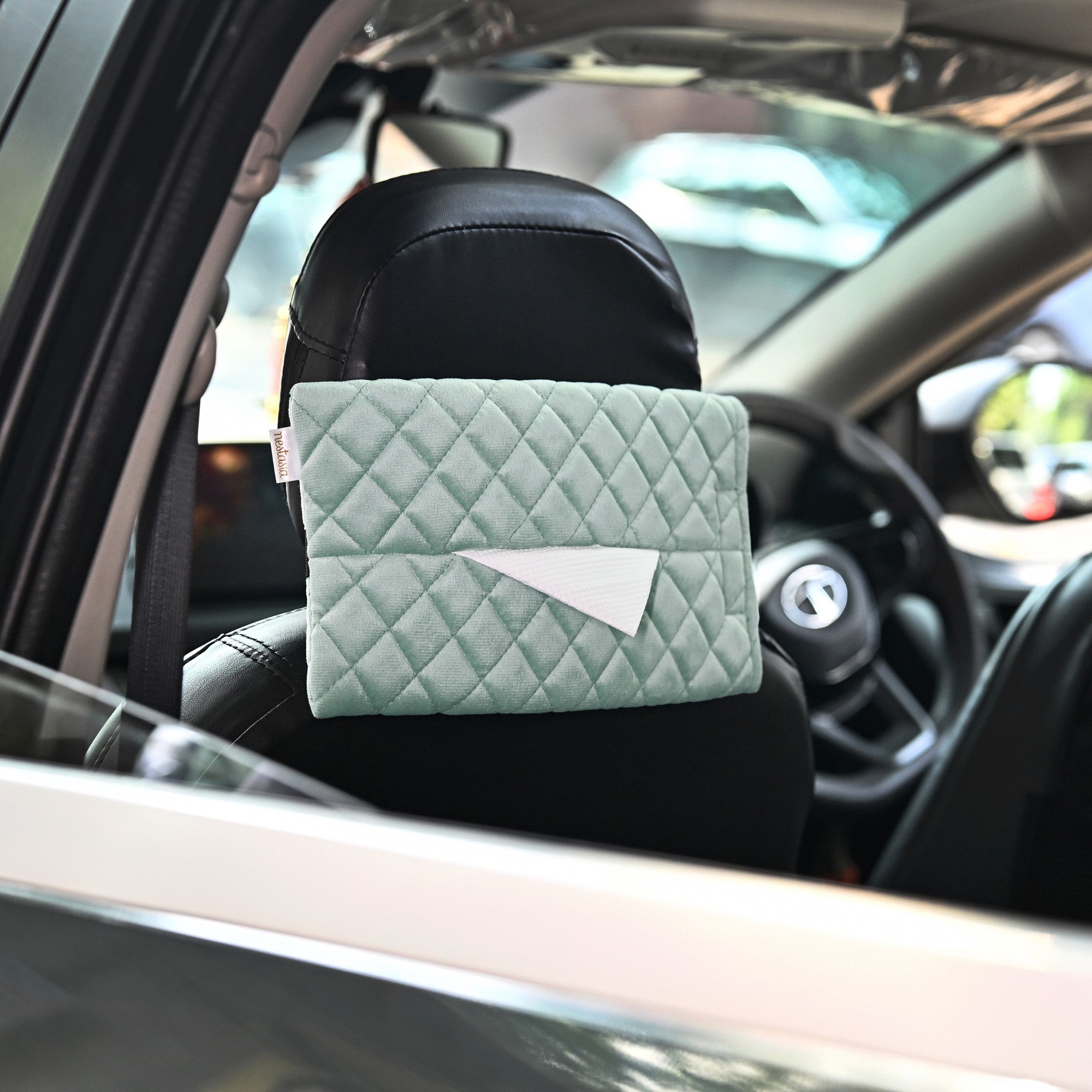 Nestasia Adjustable Car Napkin Holders Set Of 2 Mint