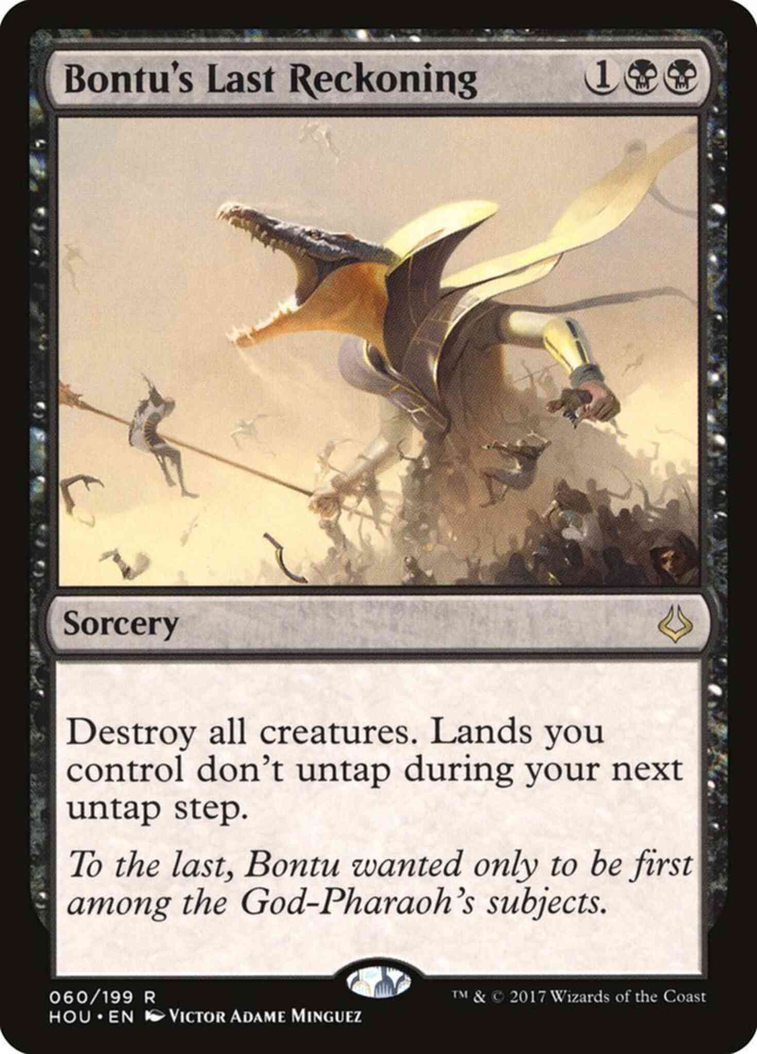 Last reckoning 60 – Magic Bontu's Last Reckoning [60] [Hour of Devastation] [Non-Foil]