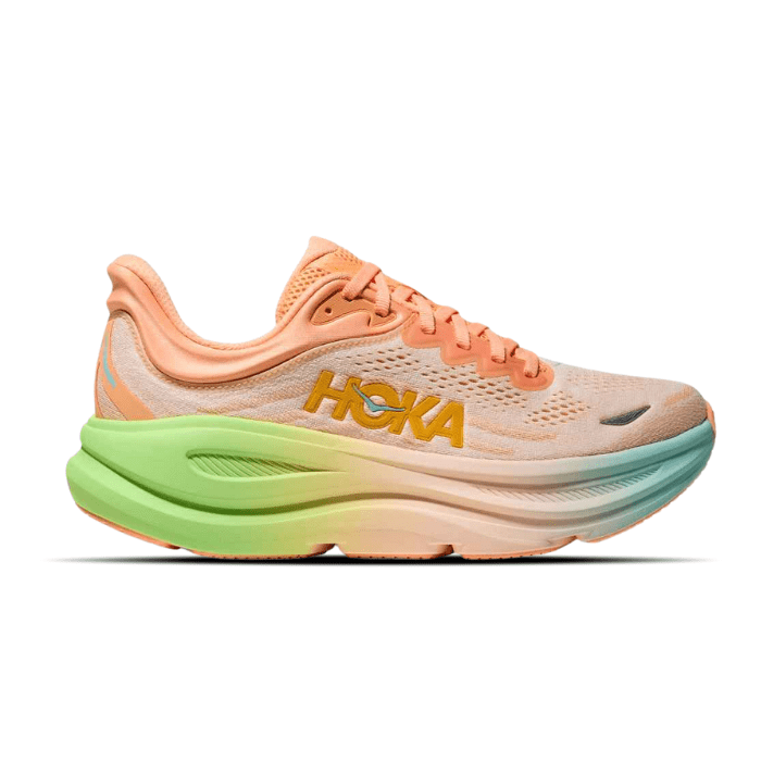 HYPE ELIXIR Hoka Bondi 9 Frost Pale Tangerine